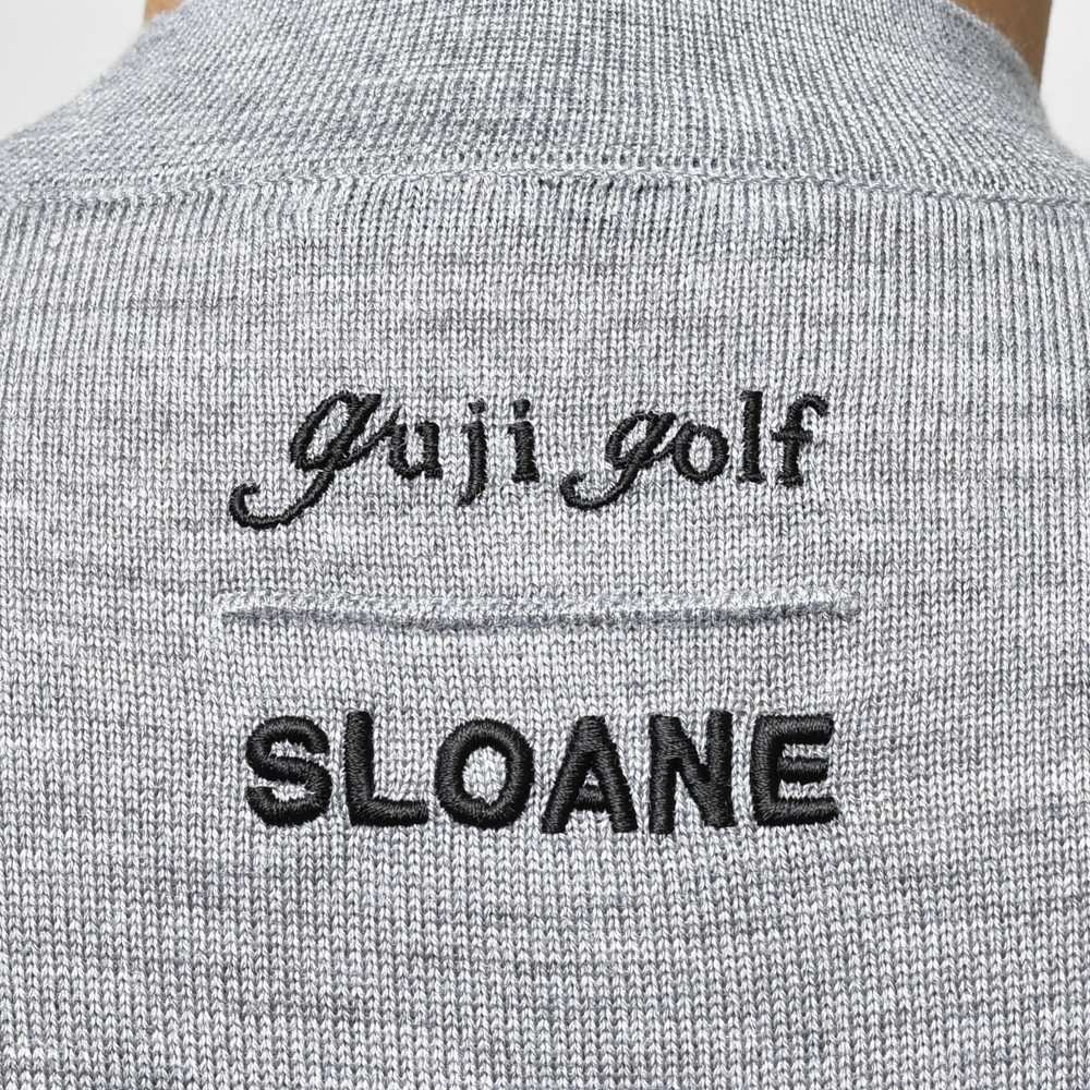 SLOANE(スローン) guji golf別注ハイゲージウォッシャブルウールモックネックニット SL8W535