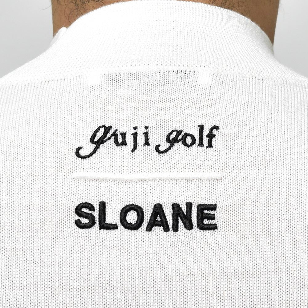 SLOANE(スローン) guji golf別注ハイゲージウォッシャブルウールモックネックニット SL8W535