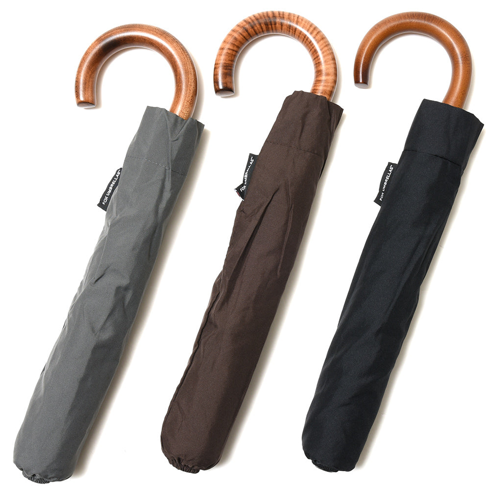 FOX UMBRELLAS(フォックス アンブレラ) ウォーターレペレントポリエステルテレスコピック(メイプルハンドル) TL15/Telescopic-S
