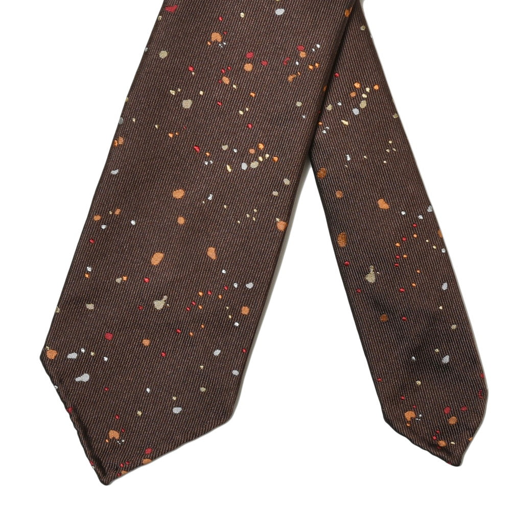 TIE YOUR TIE(タイ ユア タイ) シルクレップペイントジャガードセッテピエゲタイ 99147
