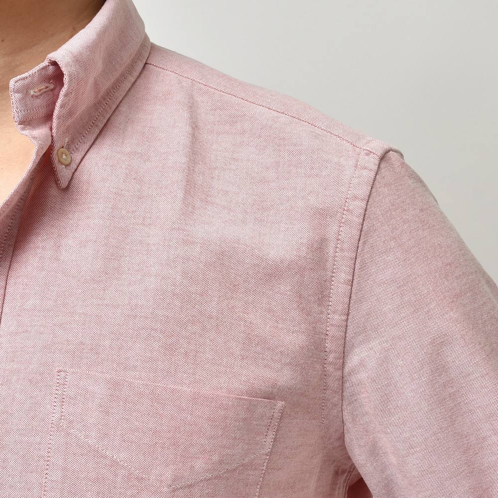 GLANSHIRT(グランシャツ) コットンオックスフォードボタンダウンカラーシャツ 81405