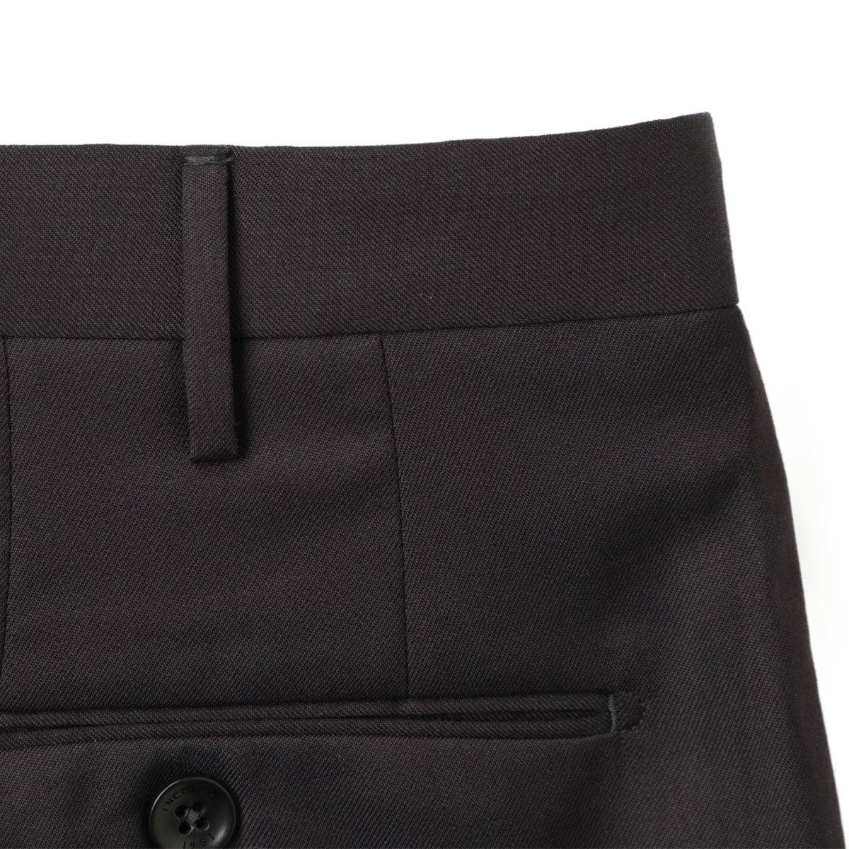 インコテックス / SUPER 100's SLIM FIT / ウール ツイル スラックスパンツ / 1T0035 1236A / 825(ネイビー)