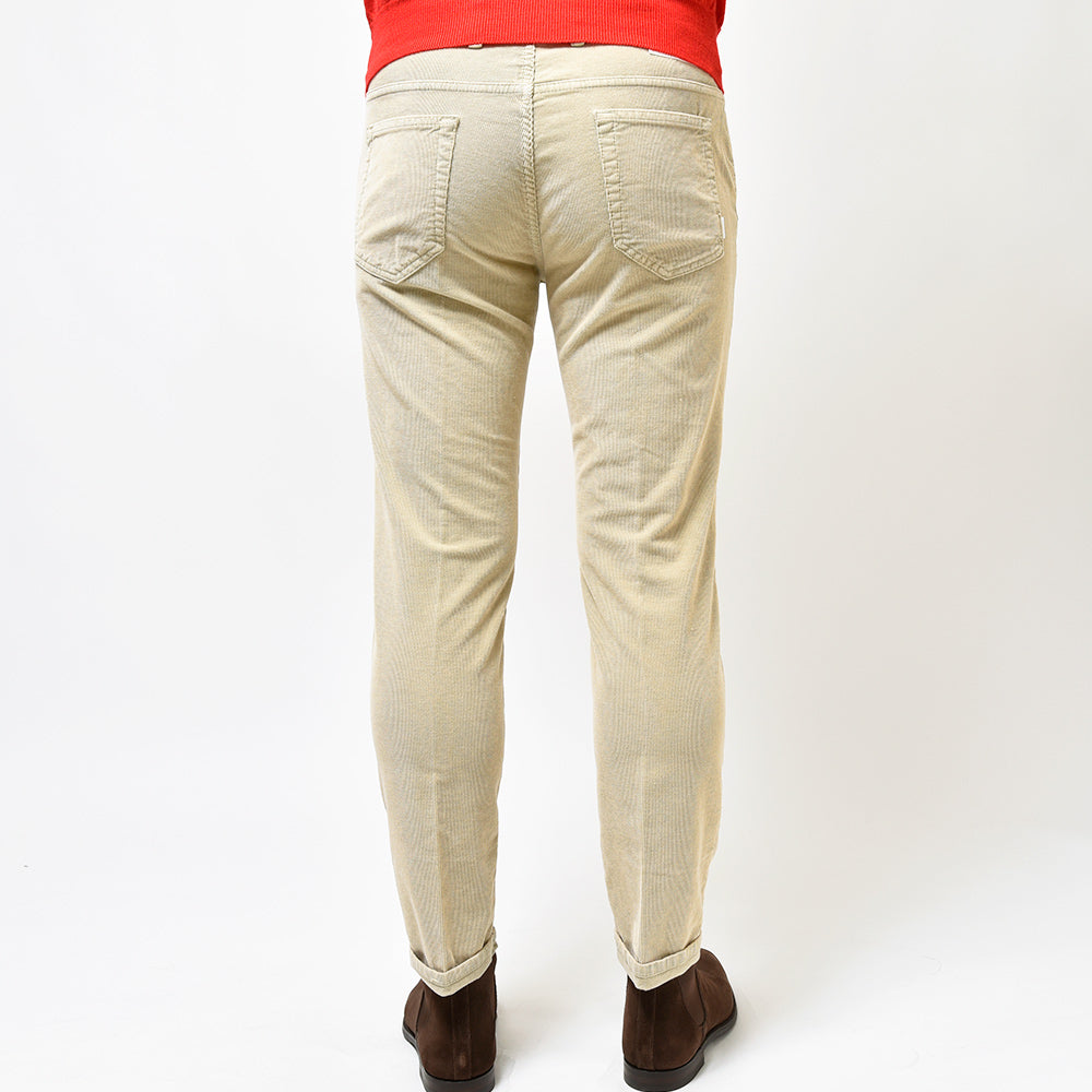 PT TORINO DENIM ピーティートリノデニム コットン ストレッチ コーデュロイ ガーメントダイ パンツ INDIE/TAPERED FIT