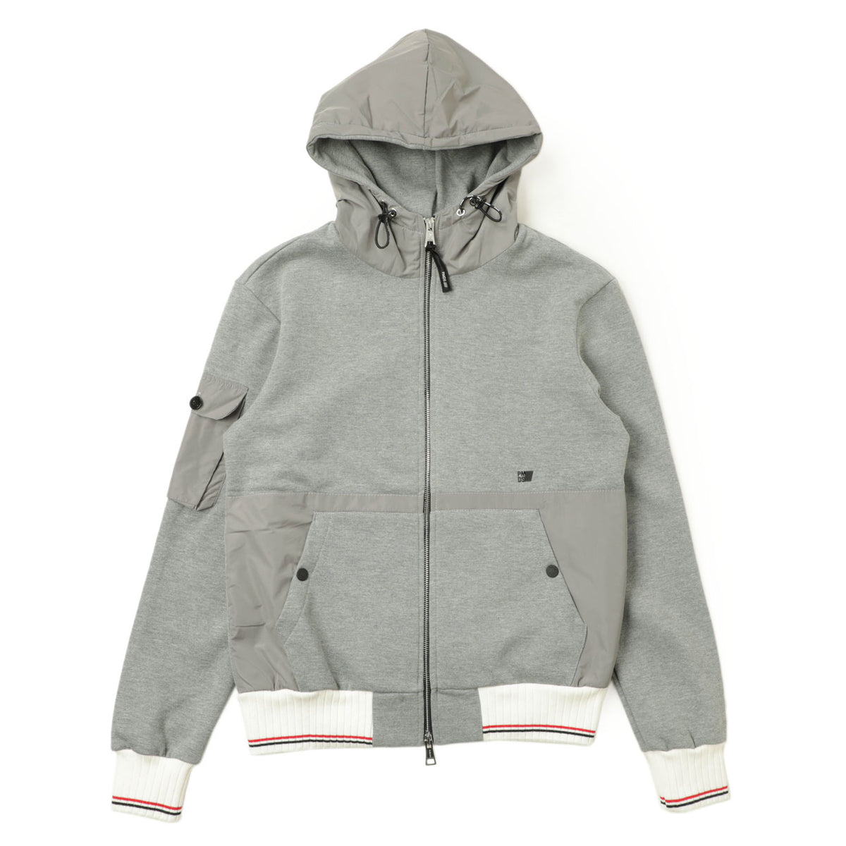 ピーエムディーエス / コットン ポリエステル フーデッド パーカー 裏起毛 / HEIMO SW601 / GRIGIO(グレー)