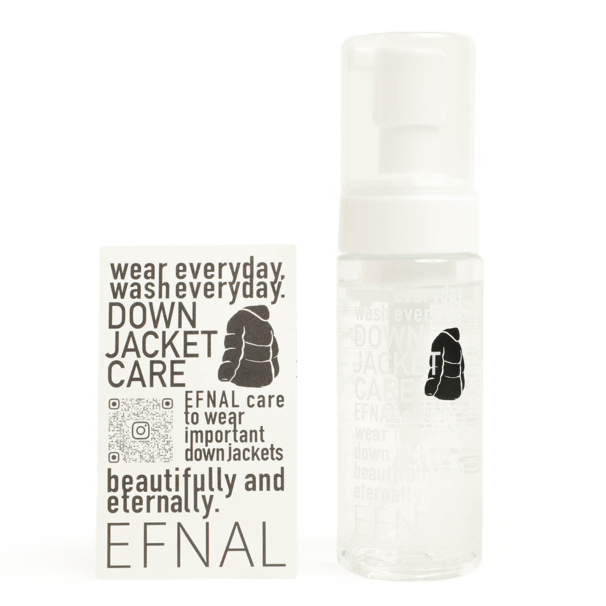 EFNAL care(イフナル ケア) / ダウンジャケット専用 水なしで使える洗剤/EFCR001