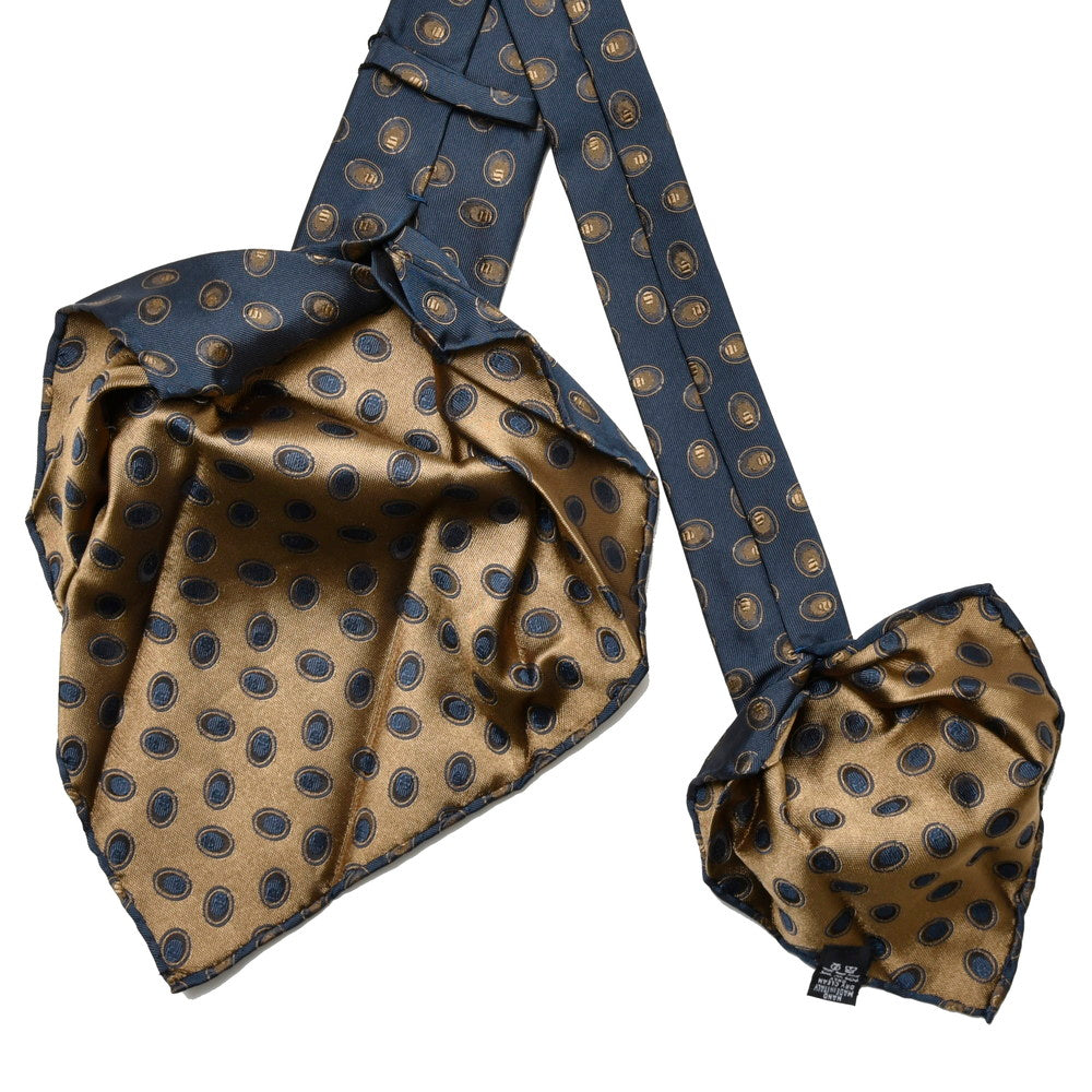 TIE YOUR TIE(タイ ユア タイ) シルクレップオーバルジャガードセッテピエゲタイ T930890