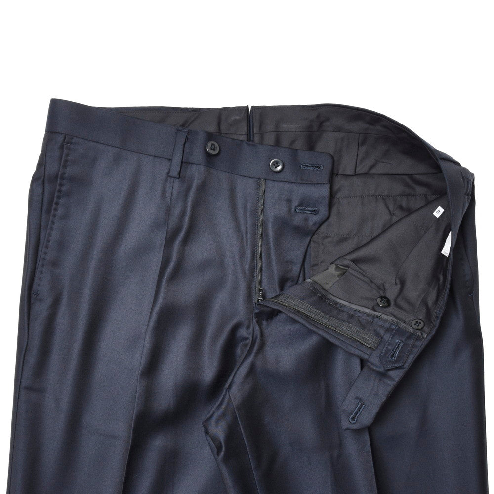 guji(グジ) SUPER150'sウールソリッド1プリーツテーパードパンツ (MADE BY RING JACKET / LoroPianaファブリック使用)【オールシーズン】