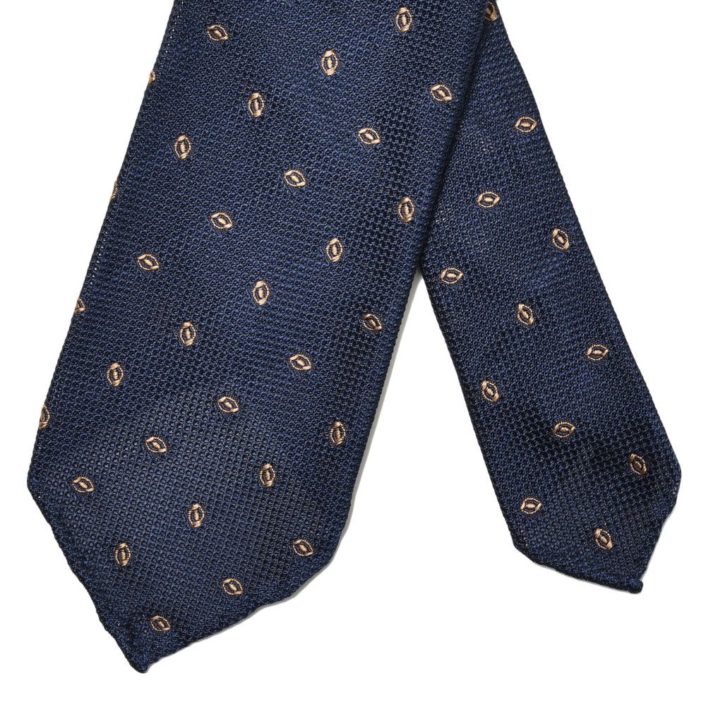 TIE YOUR TIE(タイ ユア タイ) シルクフレスコ×小紋ジャガードセッテピエゲタイ 039216