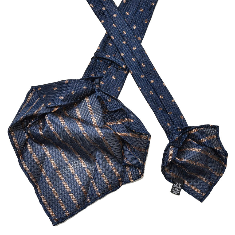 TIE YOUR TIE(タイ ユア タイ) シルクフレスコ×小紋ジャガードセッテピエゲタイ 039216