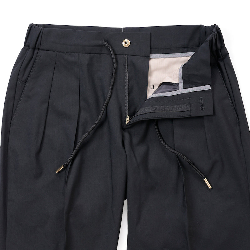 ベルウィッチ / BR別注 ストレッチ ウール 2プリーツ パンツ/SCOTCH RELAX_GOLD/FA1755X