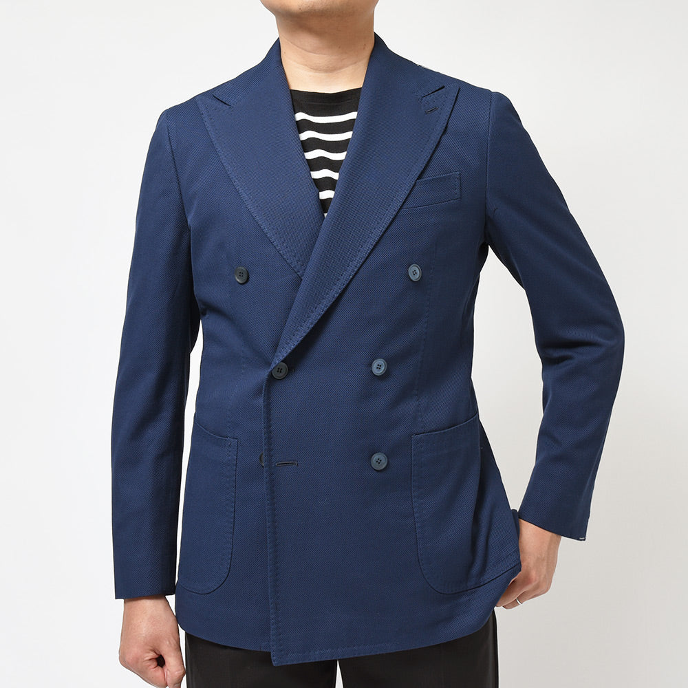 STILE LATINO スティレ ラティーノ LEO コットン ホップサック ダブル6Bジャケット