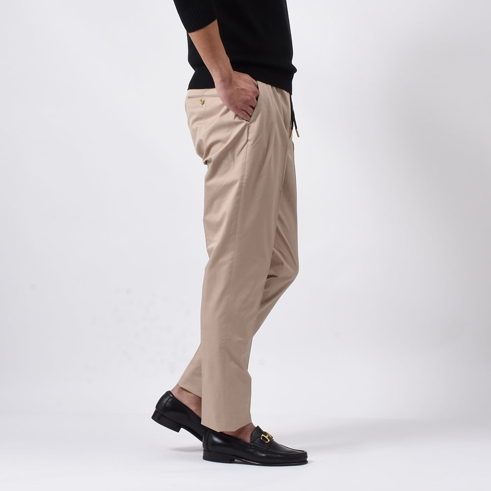 ベルウィッチ / BR別注 ストレッチ コットン 2プリーツ パンツ/SCOTCH RELAX_GOLD/CK1790X