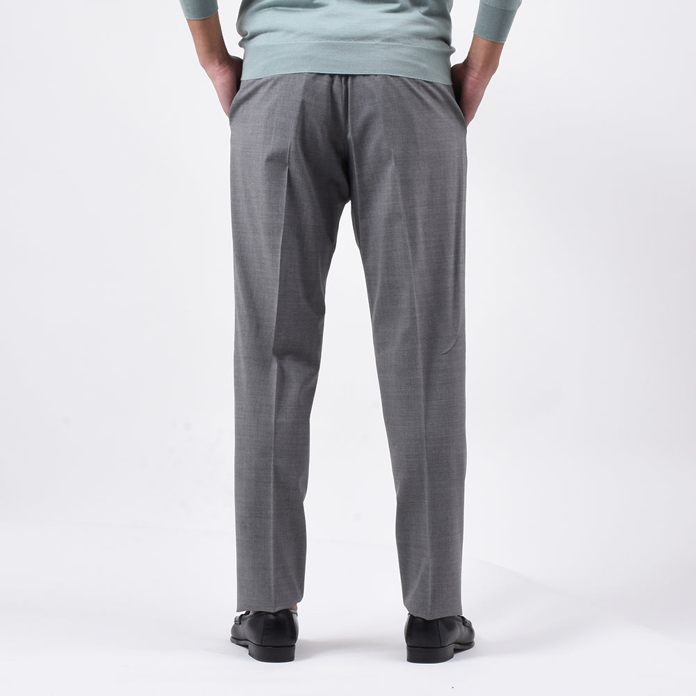 ベルウィッチ / BR別注 ストレッチ ウール 2プリーツ パンツ/SCOTCH RELAX_GOLD/FA1755X