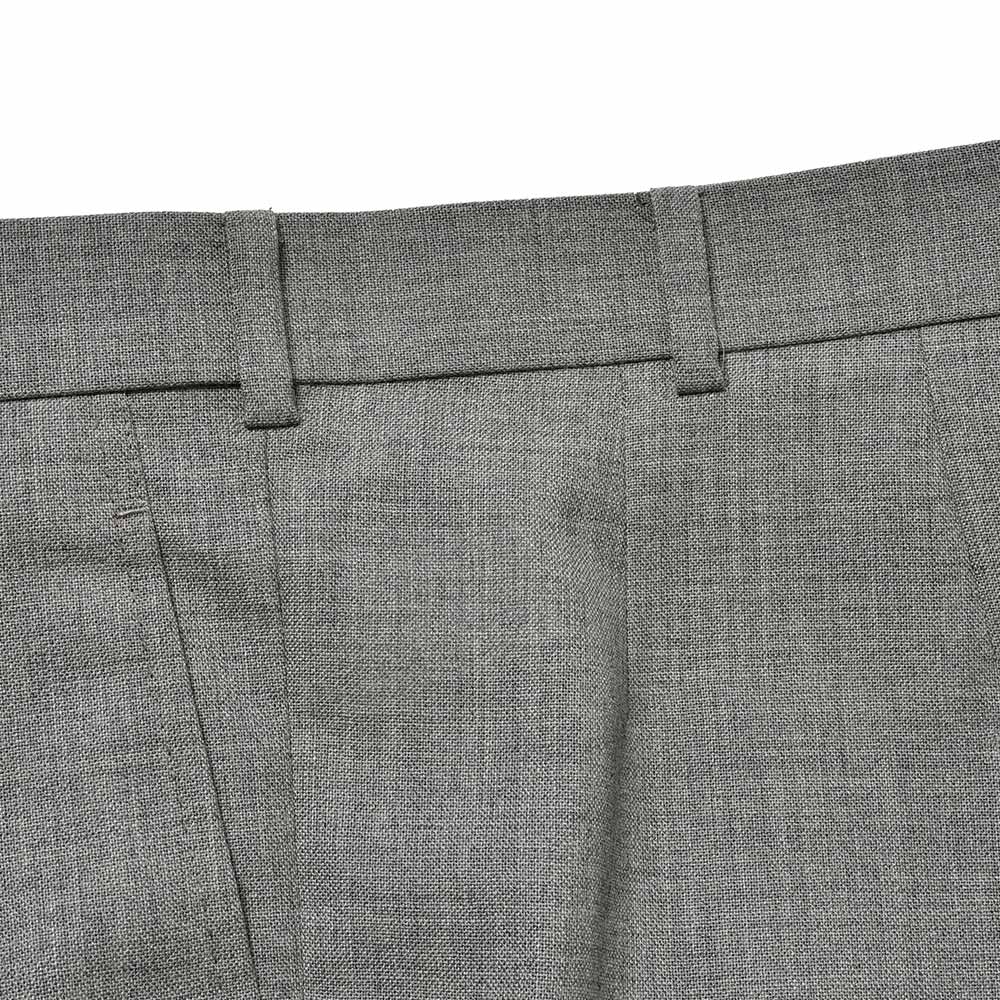 Fumiya Hirano THE TROUSERS フミヤヒラノトラウザーズ WILLIAM HALSTED ウール トロピカル サイアジャ 2インプリーツドレスパンツ BURLINGTON