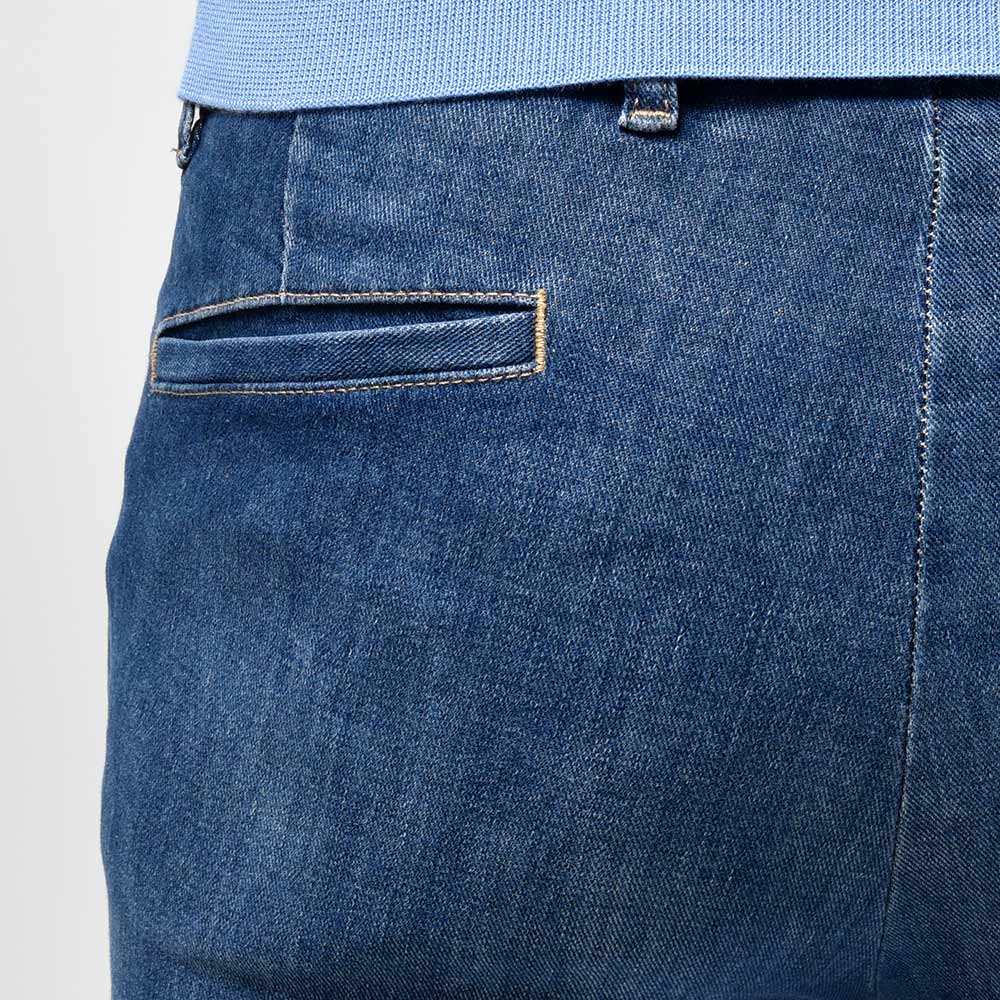 PT TORINO DENIM ピーティートリノデニム ring別注 コットン ポリエステル ストレッチ ウォッシュド デニムスラックス HOUSE/SUPERSLIM FIT