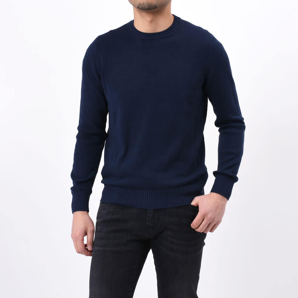フェデリ / 8ゲージ クルーネック コットンニット(SUPIMA COTTON)/ARG 8 ML
