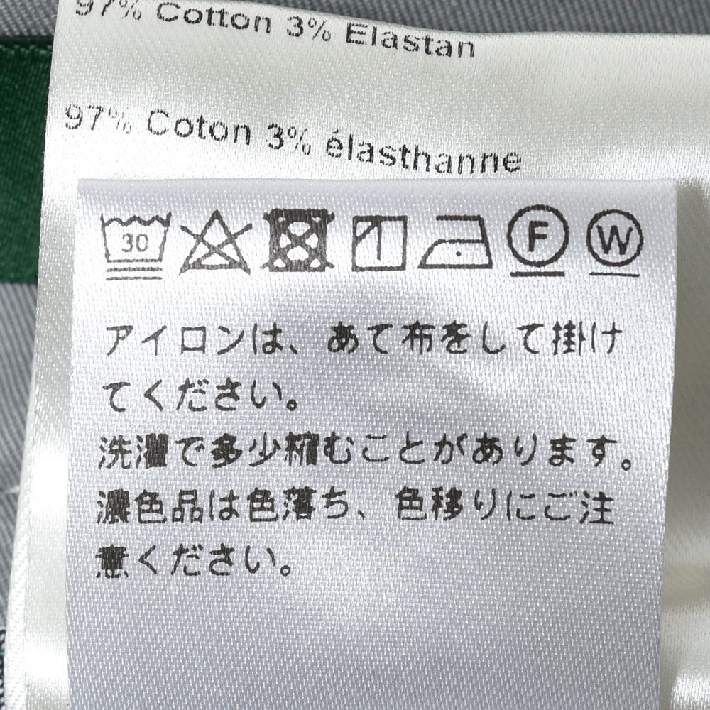 BERWICH(ベルウィッチ) SCOTCHスコッチ コットンストレッチツイル2インプリーツテーパードクロップドパンツ CK1790X