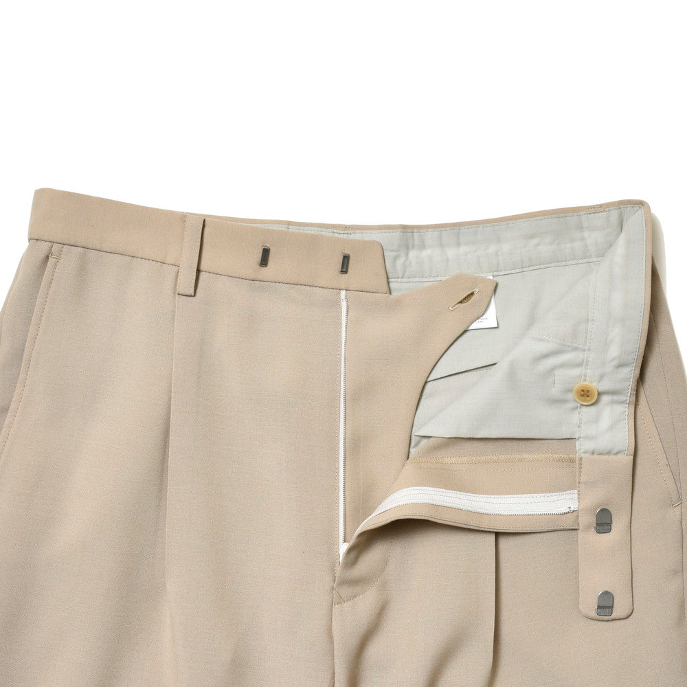mando(マンド) ポリエステルウールモヘヤ1Pフレアパンツ 24198-003