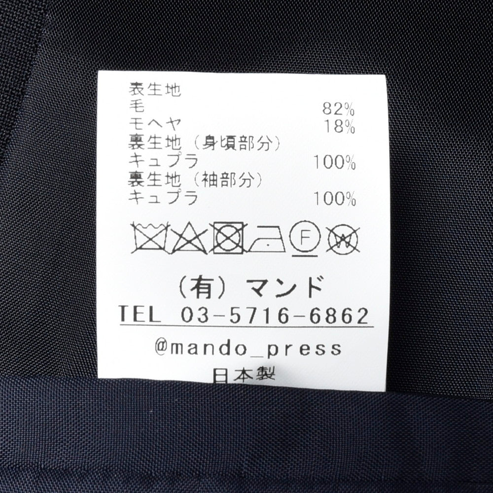 mando(マンド) ウールモヘヤ4Bダブルジャケット 24193-003