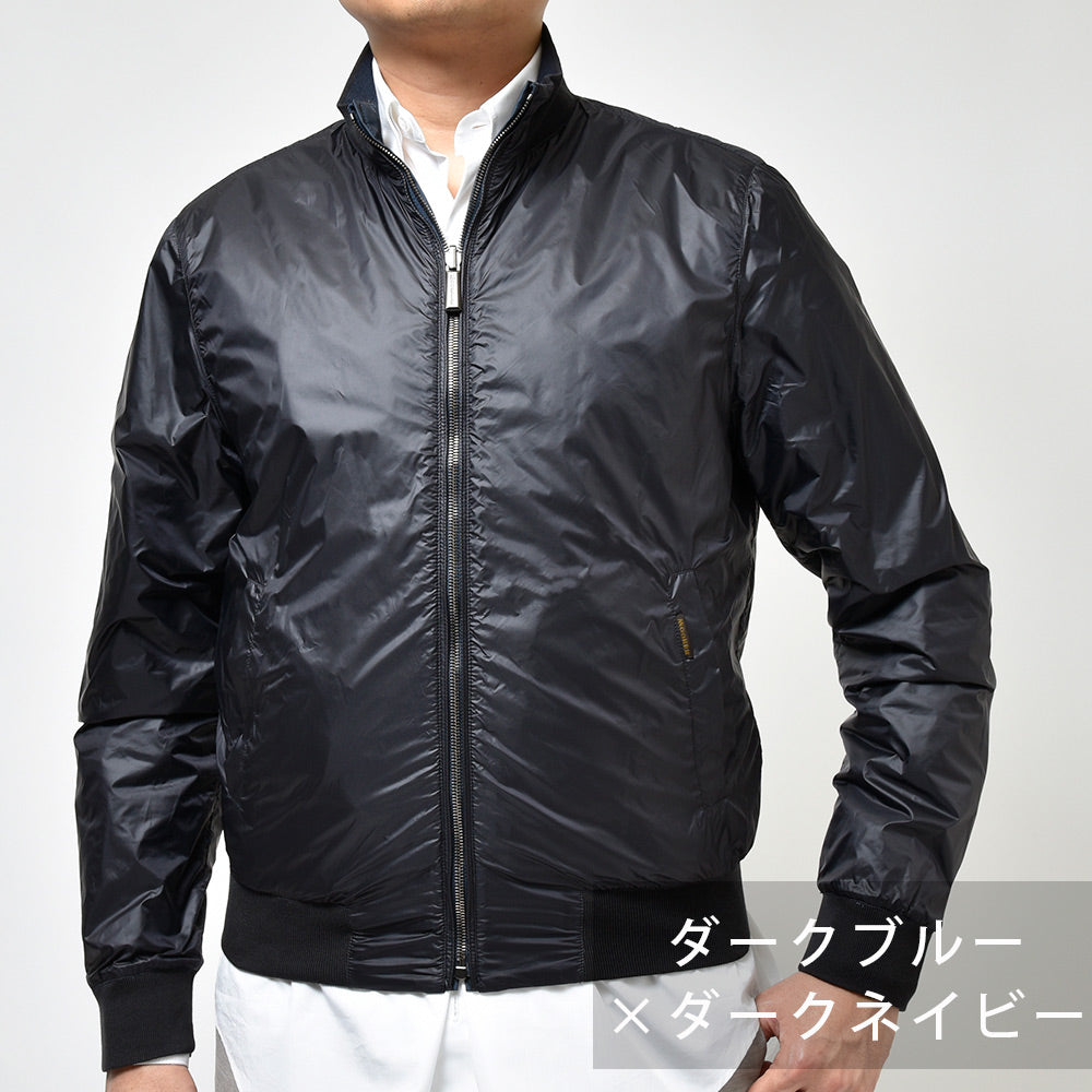 MooRER ムーレー AXTEN -KM アクステン ナイロン ポリエステル リバーシブル ボンバージャケット