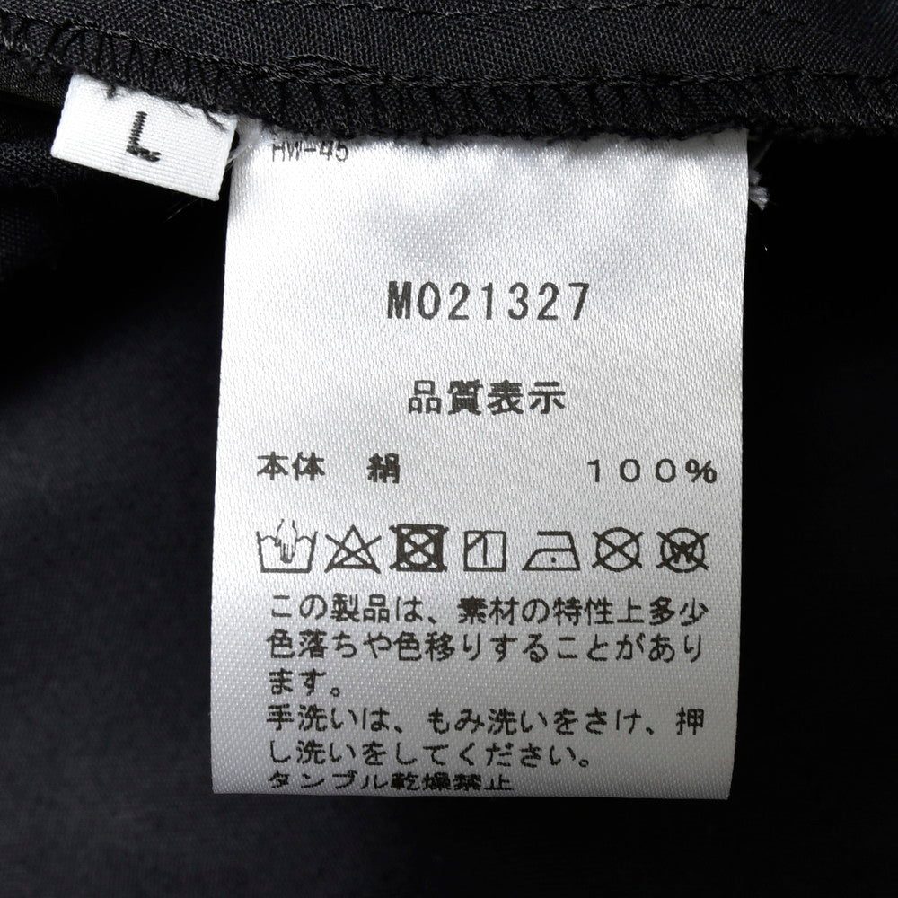 moncao(モンサオ) シルクシャーリング1Pテーパードパンツ M021327
