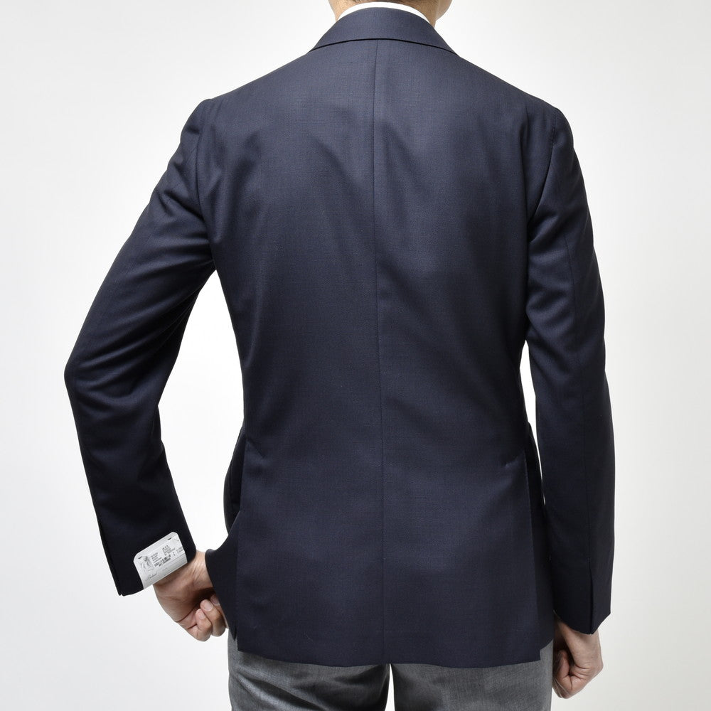 Belvest(ベルベスト) ウォーターレペレントウールホップサック6Bダブルジャケット(シルバーメタルボタン) JACKET IN THE BOX G10312-566