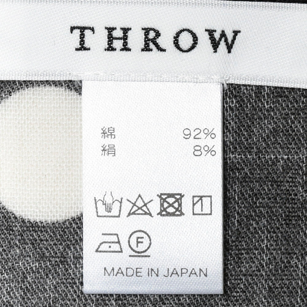 THROW(スロー) BELLE コットンシルクドットタイスカーフ TH241-S07P