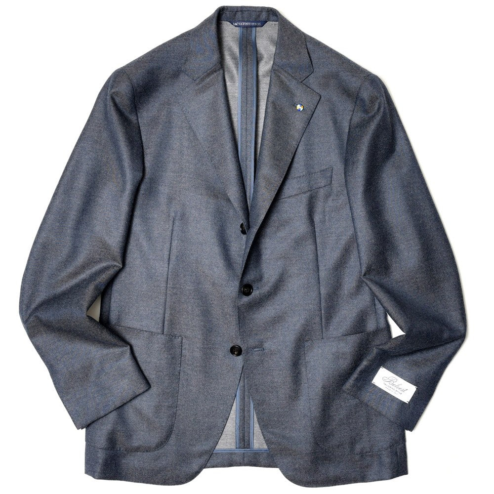 Belvest(ベルベスト) 3シーズンデニムライクカシミア3Bジャケット JACKET IN THE BOX G10307-23188