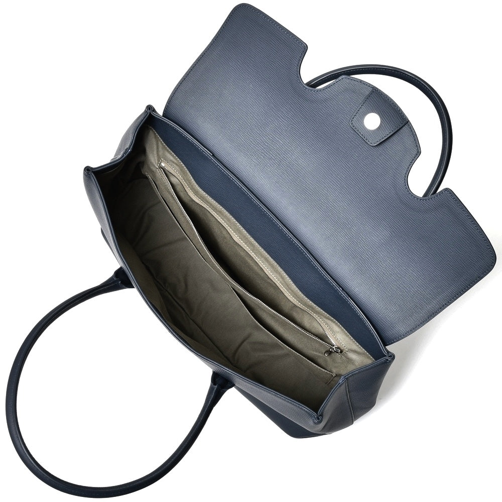 FARO(ファーロ) エンボスカーフフラップトートバッグ CARTELLO FLAP TOTE F2311B181