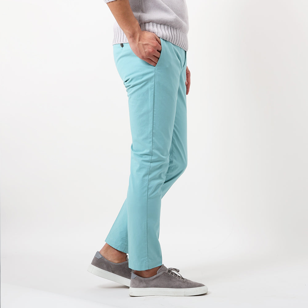 ピーティートリノ / ストレッチ コットンギャバ ノープリーツ パンツ/SKINNY FIT/NU35