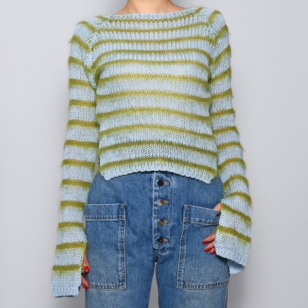 MARNI(マルニ)<BR>GCMD0512Q0/UFCB21 ボーダーニット