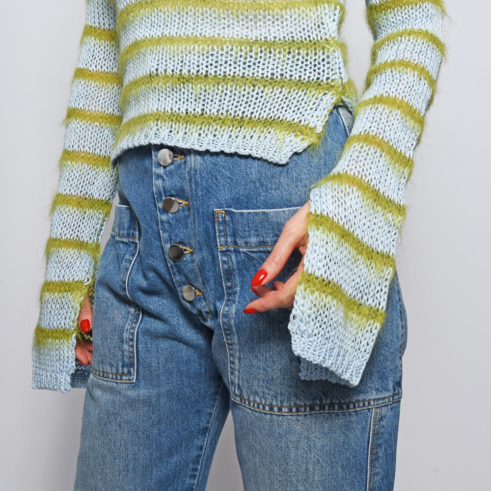 MARNI(マルニ)<BR>GCMD0512Q0/UFCB21 ボーダーニット