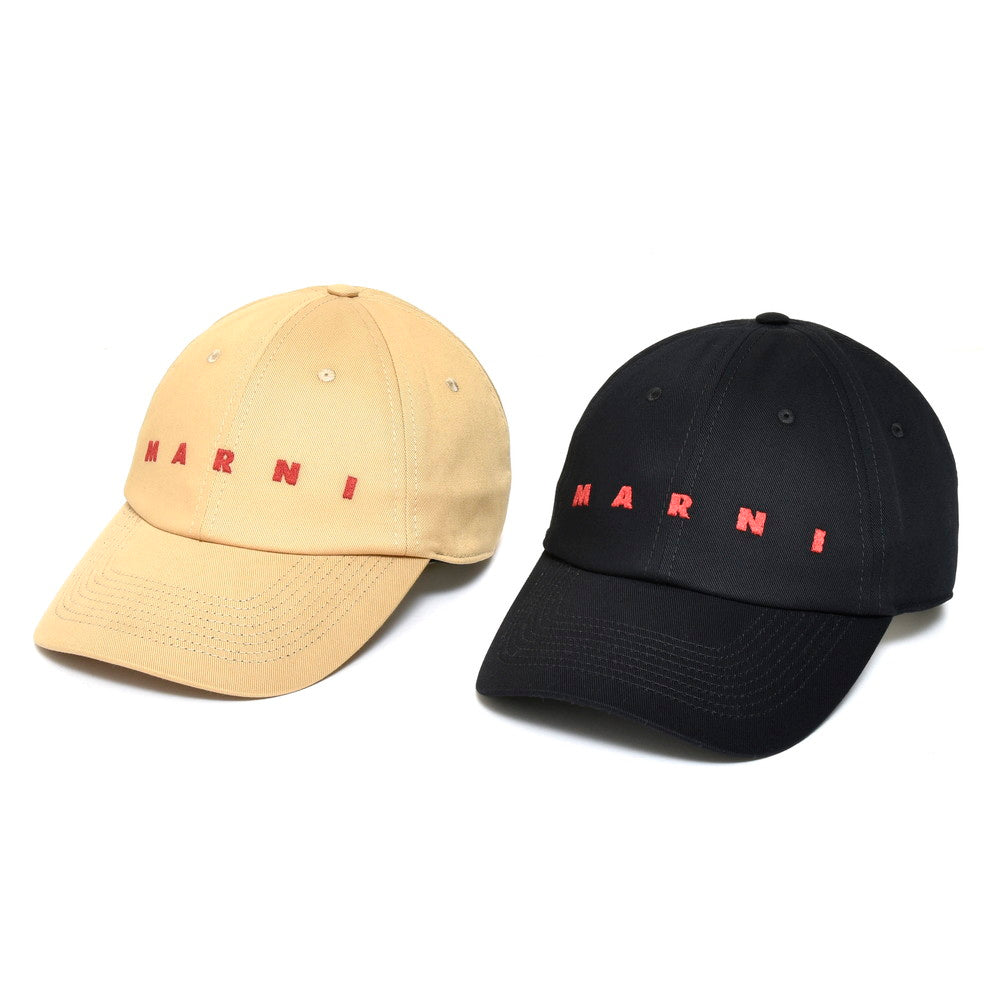 MARNI(マルニ) コットンツイル6パネルロゴキャップ CLZC0108S0 UTC311