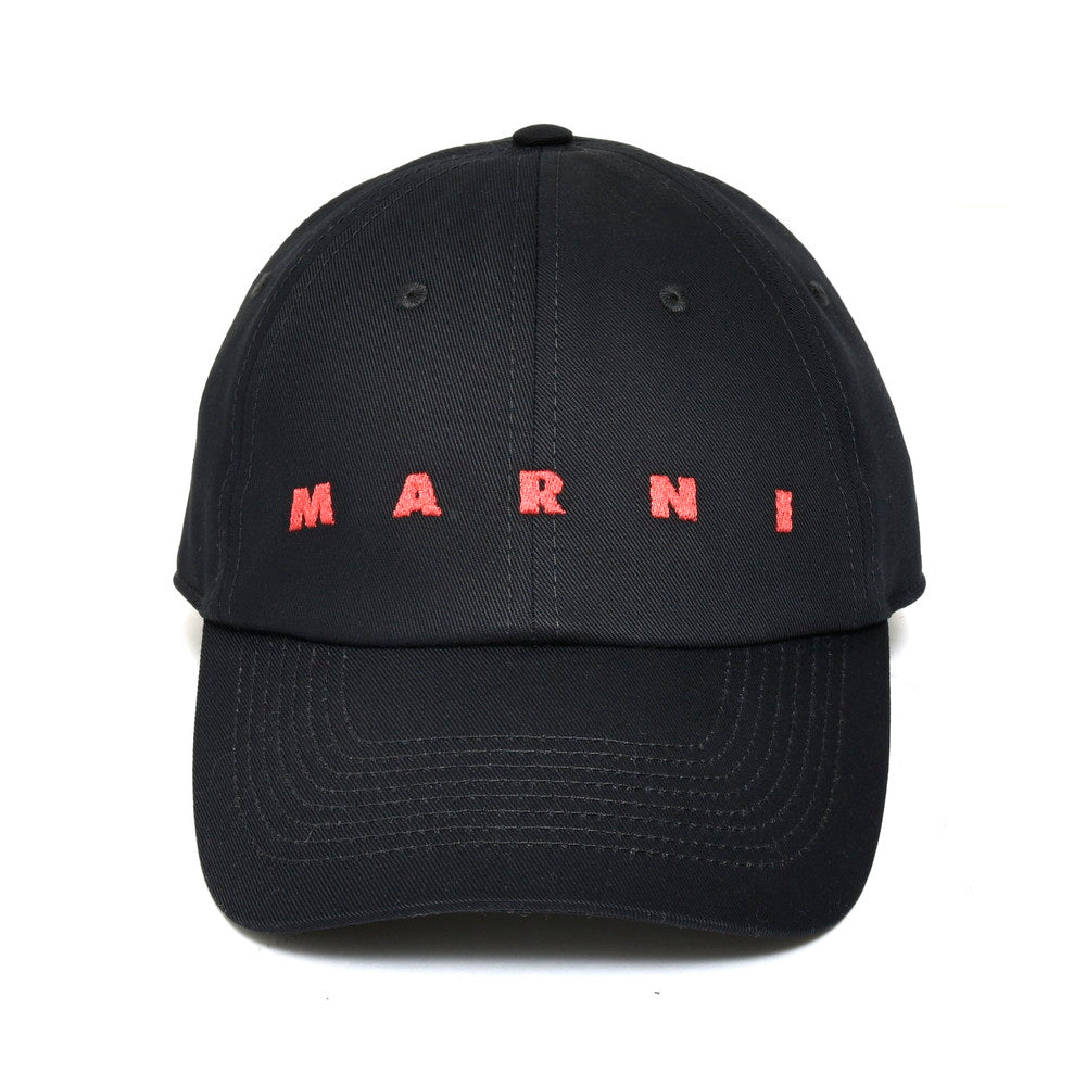 MARNI(マルニ) コットンツイル6パネルロゴキャップ CLZC0108S0 UTC311