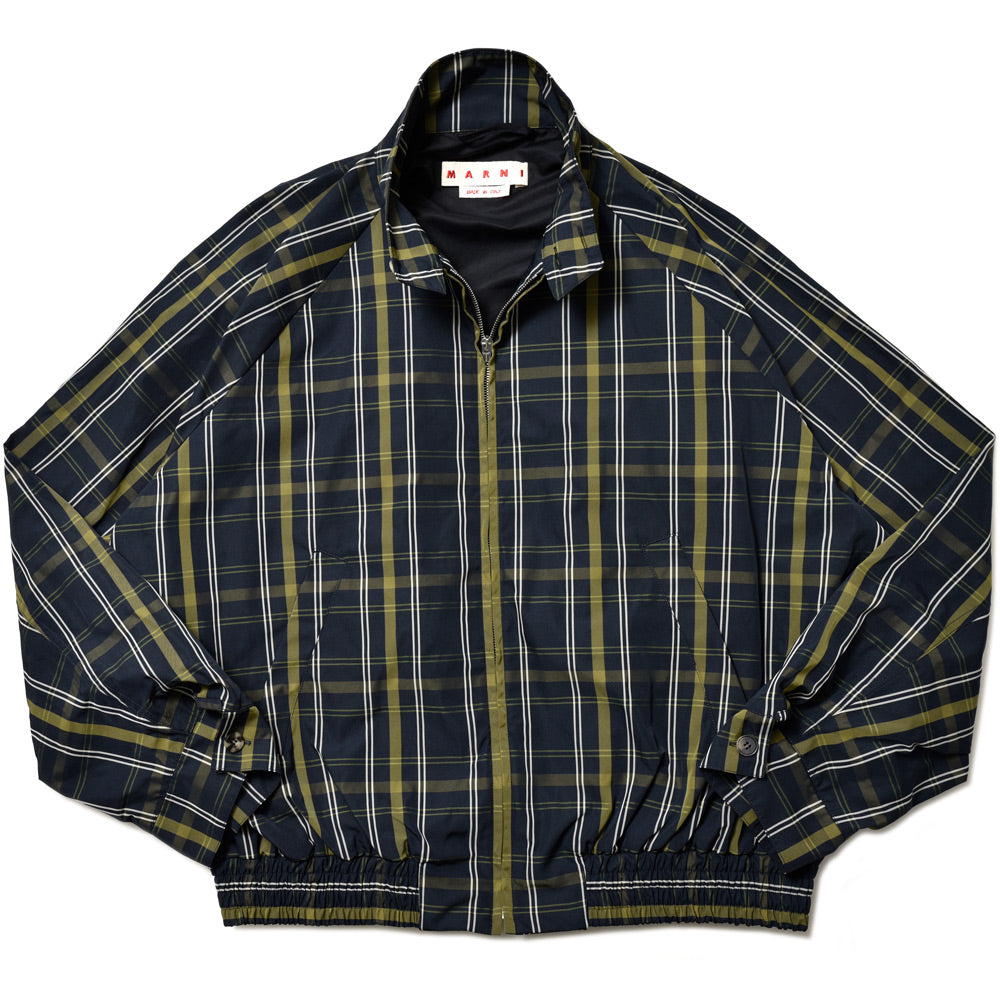MARNI(マルニ) ポリエステルチェックスウィングトップブルゾン JUMU0155SU UTP746