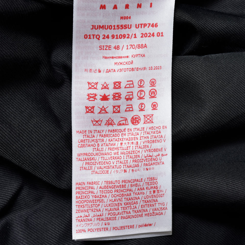 MARNI(マルニ) ポリエステルチェックスウィングトップブルゾン JUMU0155SU UTP746