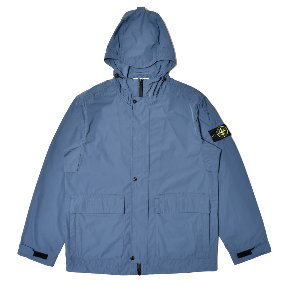 STONE ISLAND(ストーンアイランド) ポリエステルマイクロツイルフーデッドブルゾン 80-154-15-26