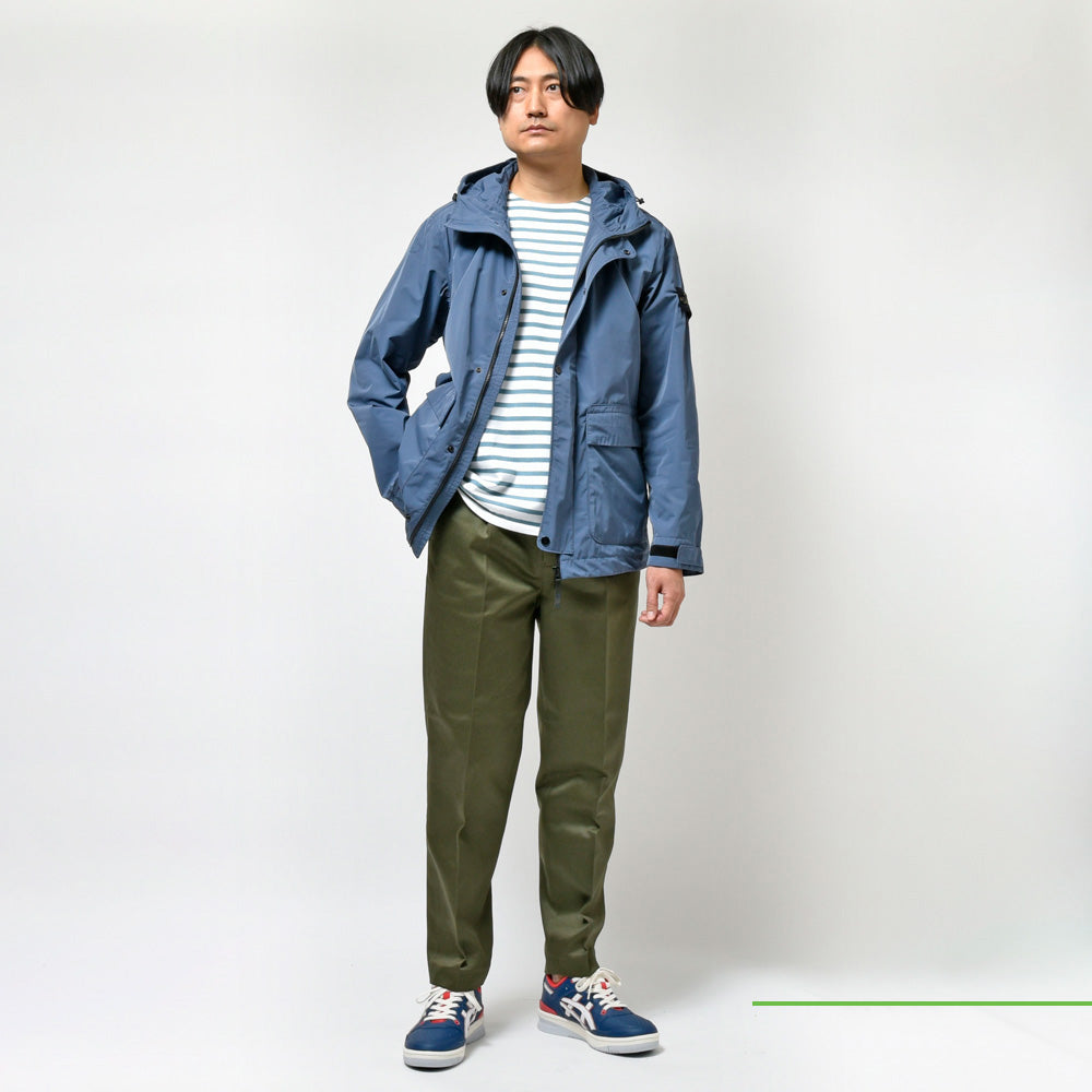 STONE ISLAND(ストーンアイランド) ポリエステルマイクロツイルフーデッドブルゾン 80-154-15-26