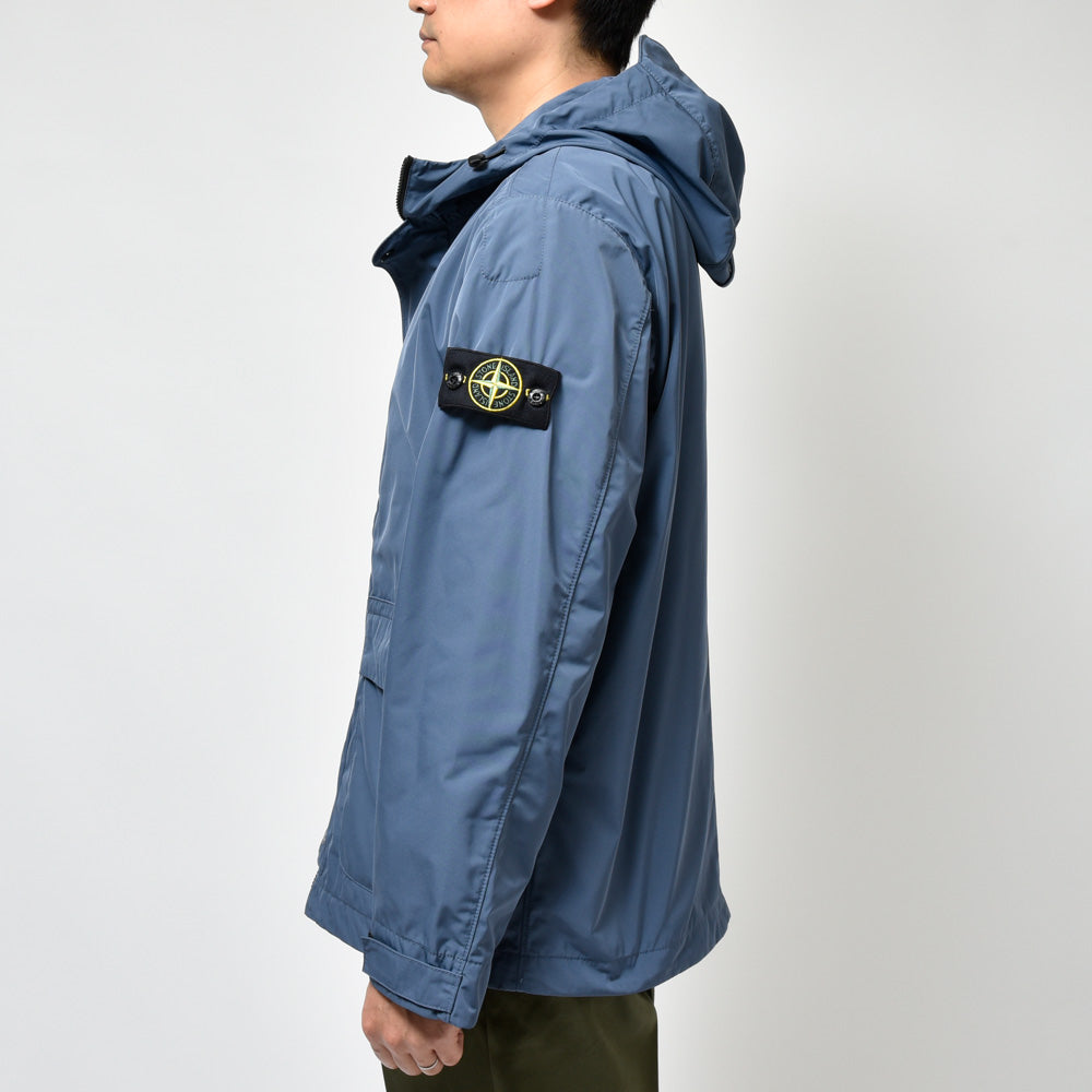 STONE ISLAND(ストーンアイランド) ポリエステルマイクロツイルフーデッドブルゾン 80-154-15-26