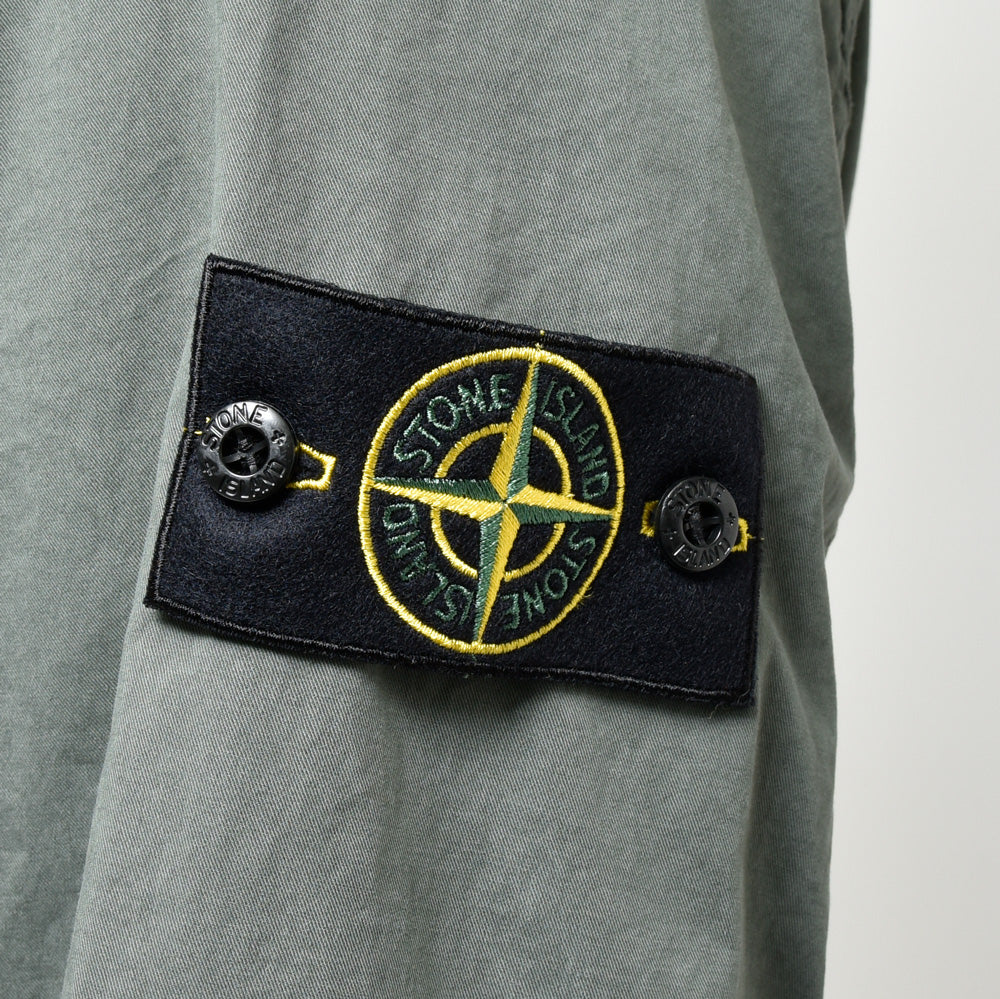 STONE ISLAND(ストーンアイランド) スーピマコットンストレッチツイルシャツブルゾン 80-151-02-10