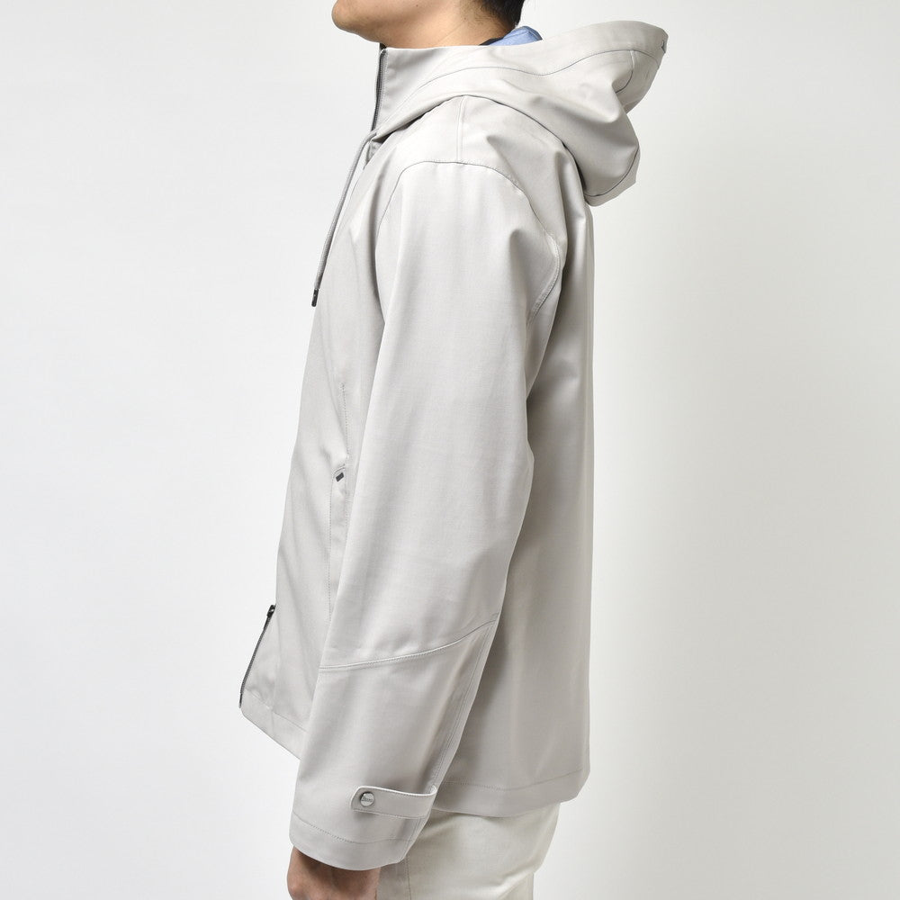 HERNO(ヘルノ) Loro Piana STORM SYSTEM ウォータープルーフ3レイヤーウールフーディーブルゾン GI000408U-33410