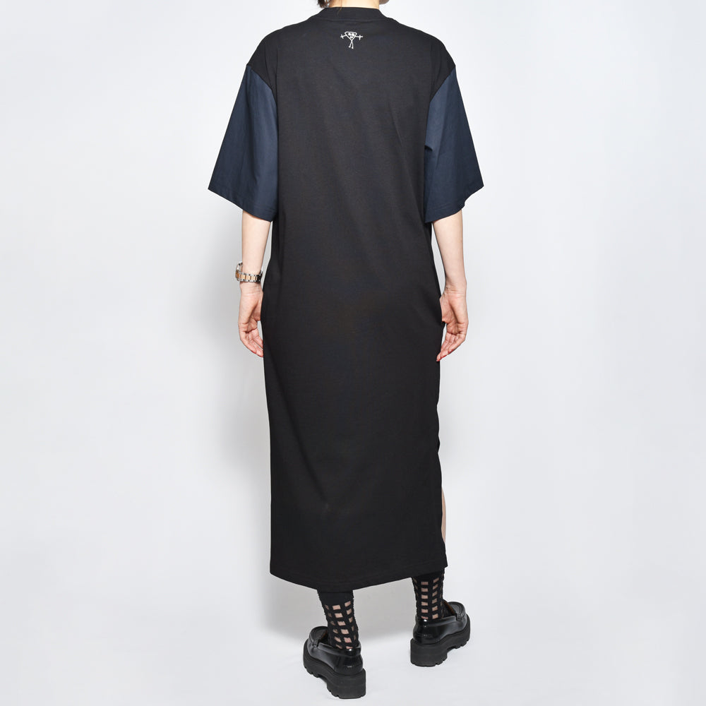 PLAN C(プラン シー)<BR>ABCJF11SG2/TJ025 プリント ロングワンピース