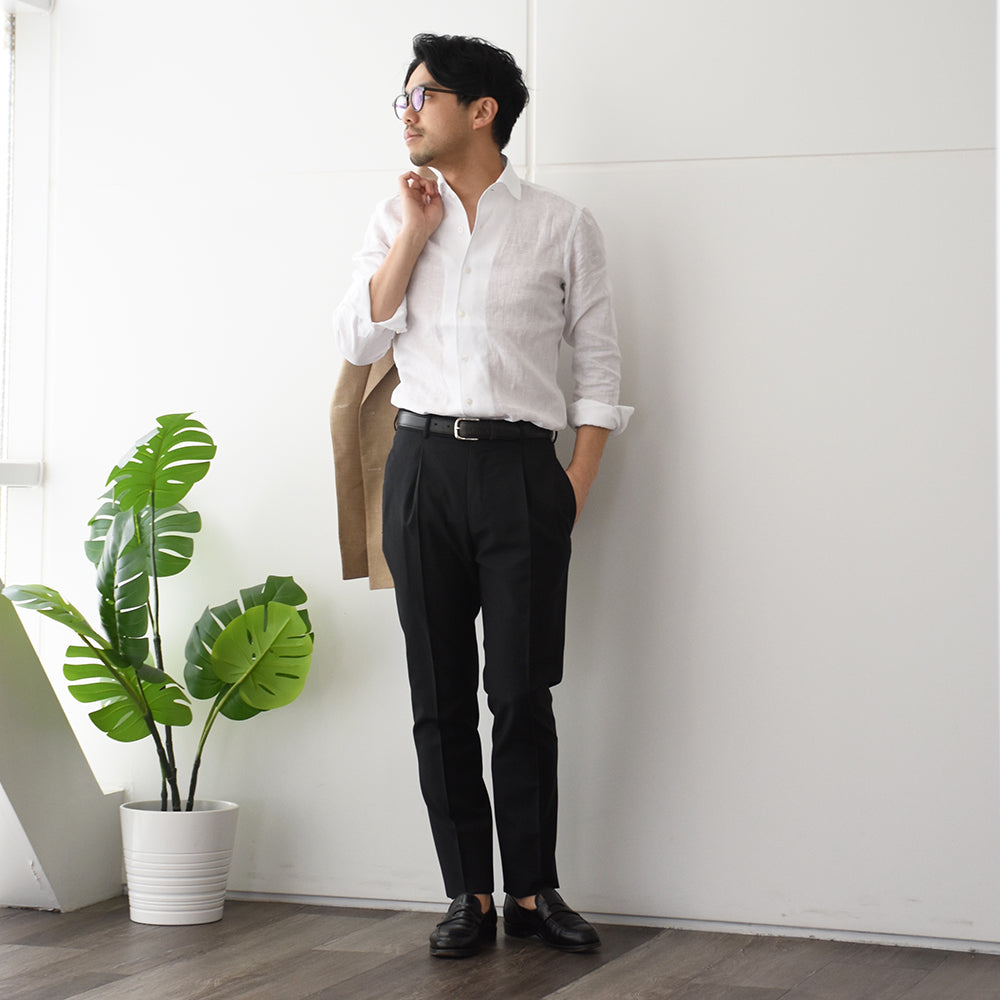 身長167cm・体重61kg、着用サイズ37