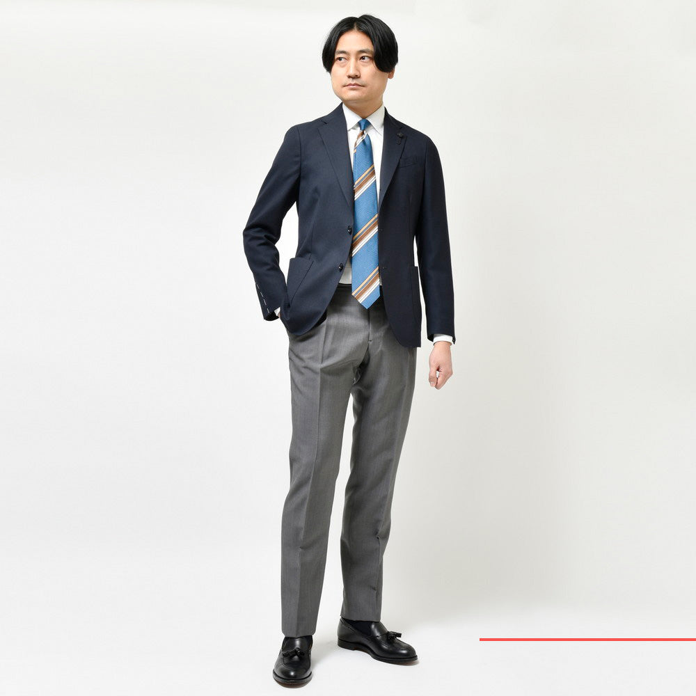 LARDINI(ラルディーニ) EASY WEARイージーウェア テクノウールホップサック3Bジャケット JZ939AQ/EQEL62705
