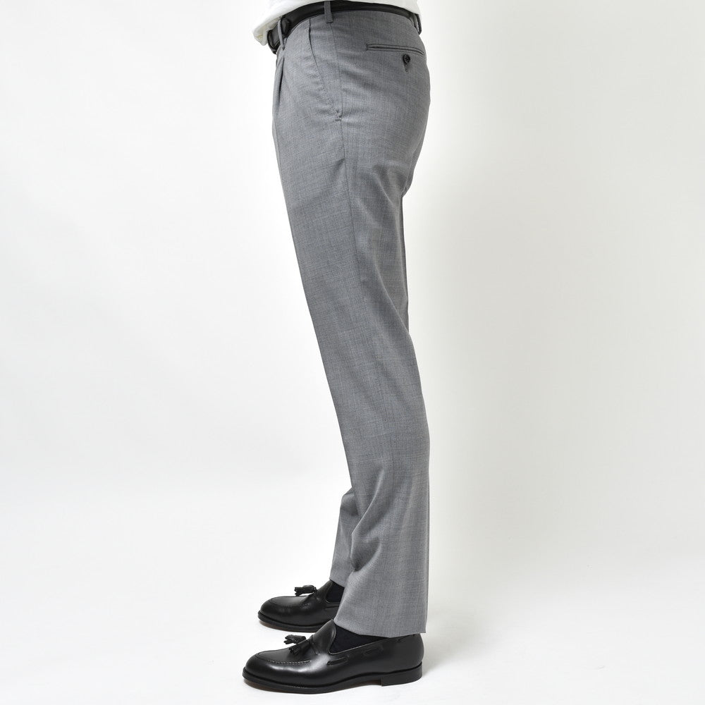 LARDINI(ラルディーニ) EASY WEARイージーウェア テクノウールトロピカル3B1プリーツスーツ JZ091AQ/EQEL62702