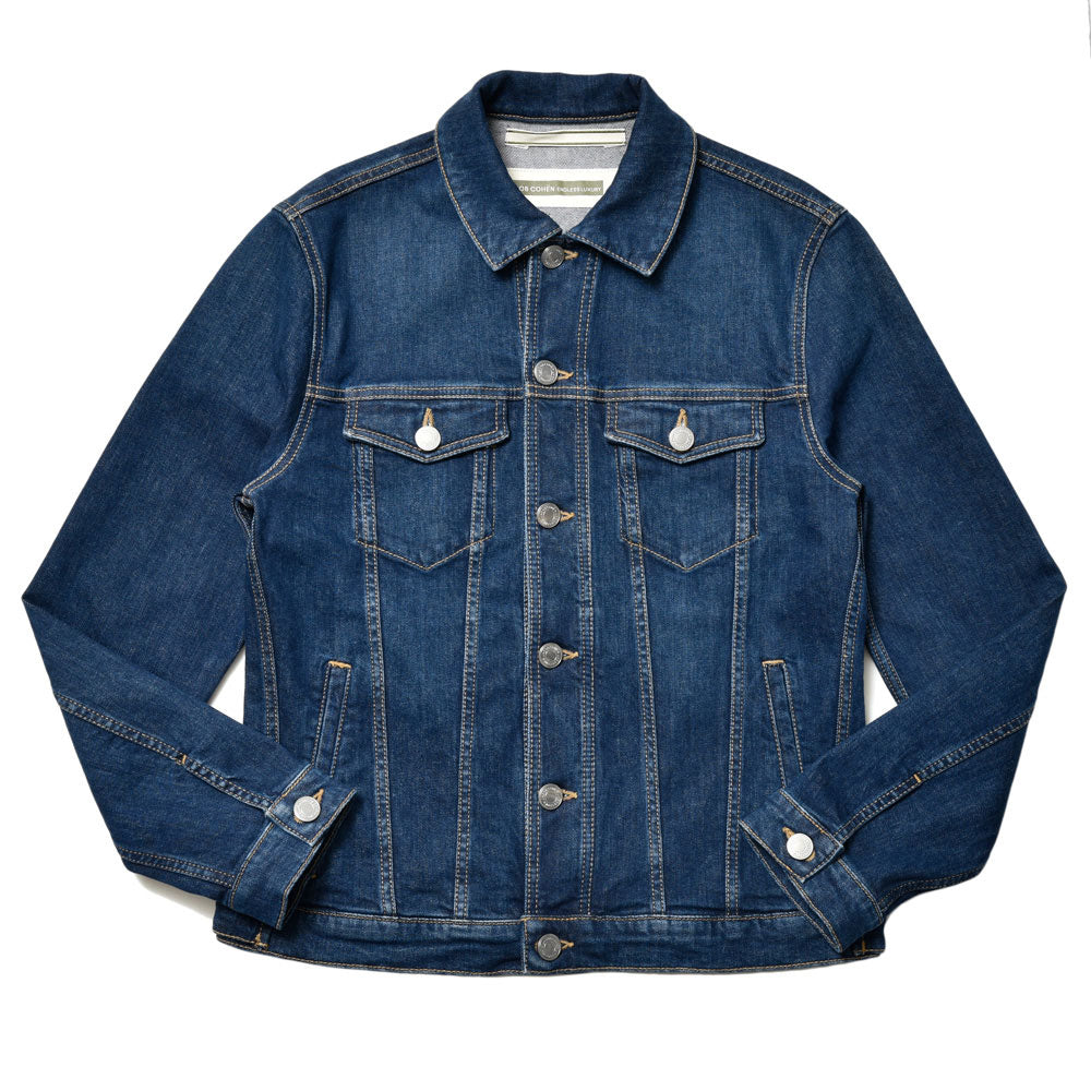 JACOB COHEN(ヤコブコーエン) ENDLESS LUXURY ウォッシュドオーガニックコットンストレッチデニムジャケット 226-81718