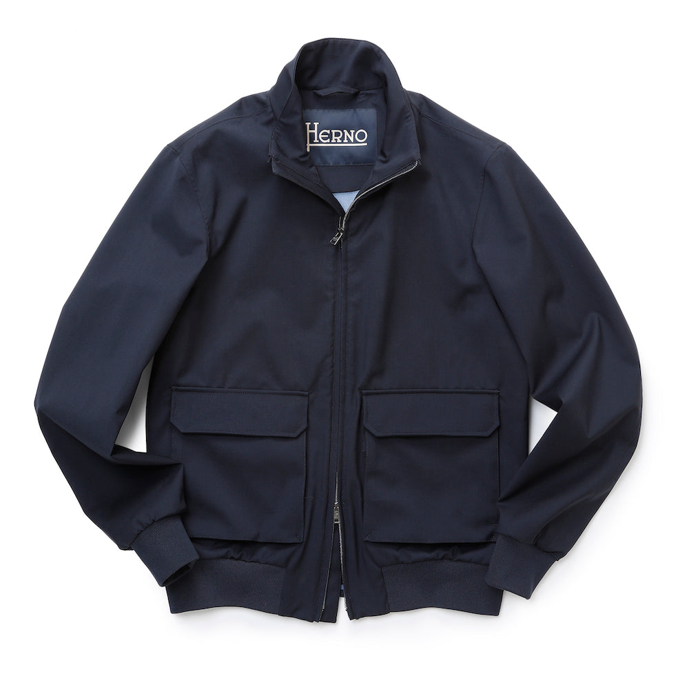 ヘルノ / 3レイヤーウール ジップアップブルゾン(Loro Piana STORM SYSTEM)/GI000410U 33410