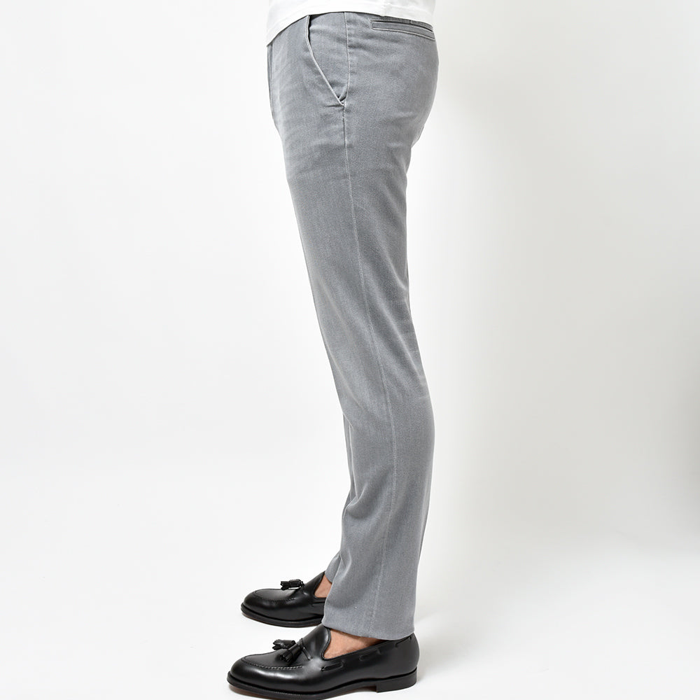 PT TORINO DENIM ピーティートリノデニム ring別注 コットン ストレッチ ウォッシュド ブラックデニムスラックス HOUSE/SUPERSLIM FIT