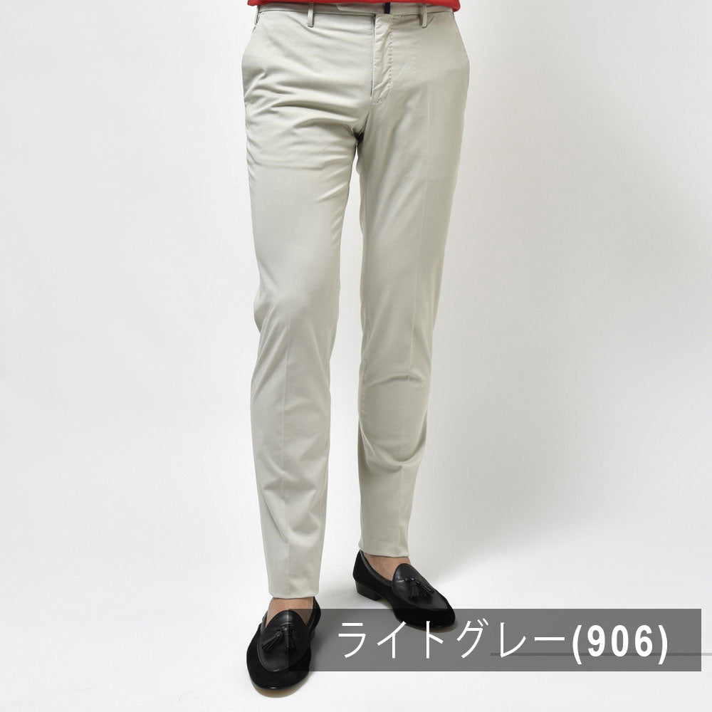 INCOTEX(インコテックス) SLIMFIT ガーメントダイストレッチコットンロイヤルバタヴィアテーパードパンツ 11658