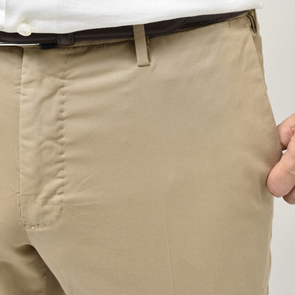 INCOTEX(インコテックス) SLIMFIT ガーメントダイストレッチコットンロイヤルバタヴィアテーパードパンツ 11658